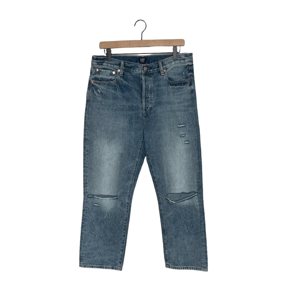 GAP The Boyfriend Distressed Jeans 10